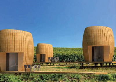 “La barrique” abitabile, nuova frontiera dell’enoturismo