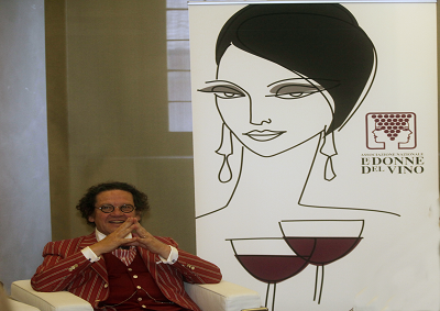 Le Donne del Vino acclamano Philippe Daverio “Uomo dell’Anno 2014”