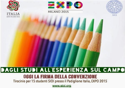 Padiglione Italia e Expo lanciano il Progetto Giovani SIOI