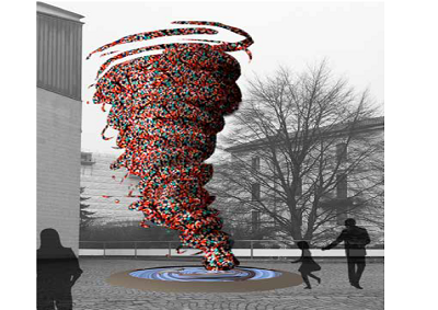 Arriva a Milano il “Vortice” del Garbage Patch State