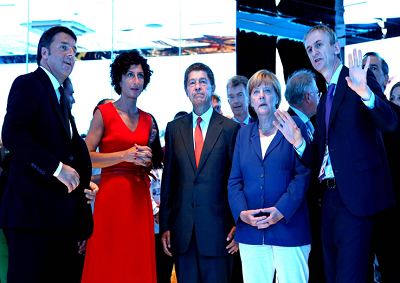 Expo: Renzi e Merkel pasteggiano con vini di ISWA al Padiglione Italia