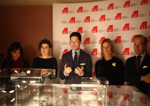 From left L.TenutaCurator, M.MarzottoPresident Fiera di Vicenza, A.Cappellieri_DirectorofMuseodelGioiello,C.FaccoDirectorFieradiVicenza_Credits_Contrasto